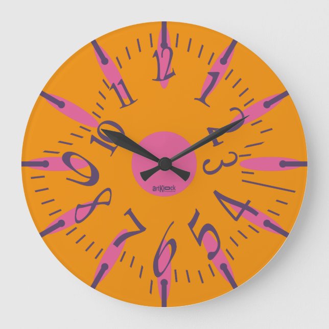 LOVE ART KLOCK DEFORMED DAKILIANO BY MASANSER LARGE CLOCK (Front)