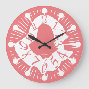 LOVE ART KLOCK DEFORMED DAKILIANO BY MASANSER LARGE CLOCK