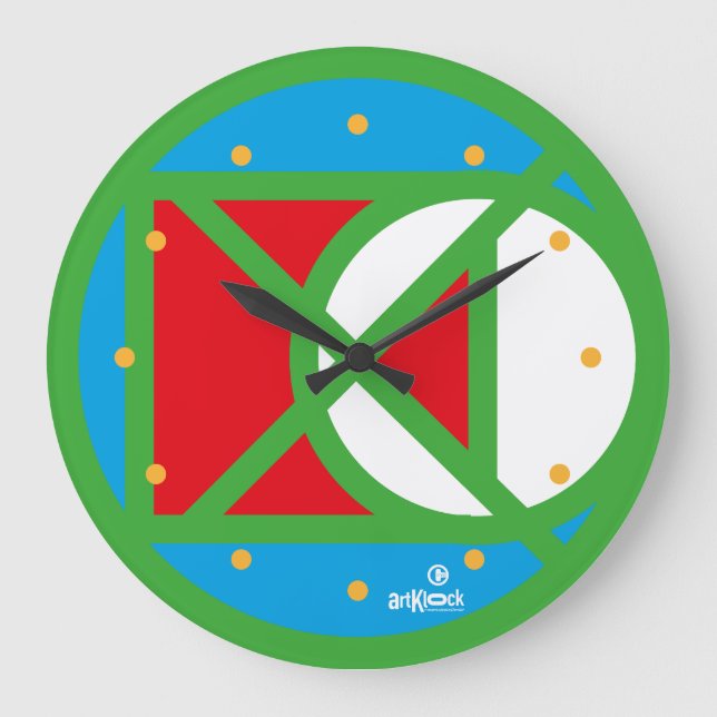 LOVE ART KLOCK EXPERIMENTAL CCXT 26 BY MASANSER LARGE CLOCK (Front)