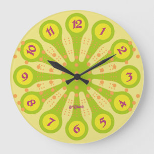 LOVE ART KLOCK IMAGINE SHAPES BY MASANSER LARGE CLOCK