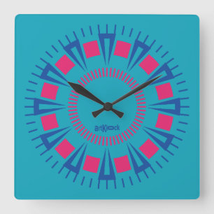 LOVE ART KLOCK MODEL TOPMEX BY MASANSER SQUARE WALL CLOCK