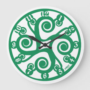 LOVE ART KLOCK MULTI CELTIC SIMBOLS BY MASANSER LARGE CLOCK