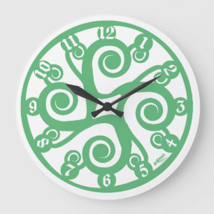 LOVE ART KLOCK MULTI CELTIC SIMBOLS BY MASANSER LARGE CLOCK