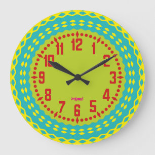 LOVE ART KLOCK OLIVENZA EXT BY MASANSER LARGE CLOCK