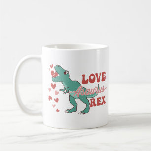 Love-Asaurus Rex Funny Coffee Mug
