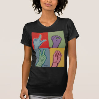 LOVE ASL for women t-shirt