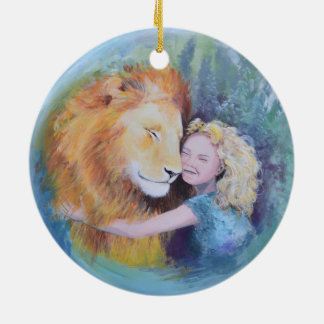 Love Aslan Ceramic Ornament