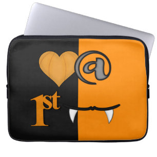 Love At First Bite Halloween  Laptop Sleeve