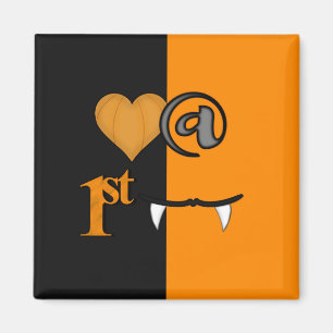 Love At First Bite Halloween Magnet