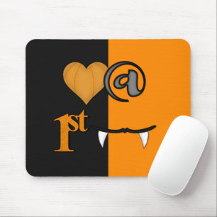 Love At First Bite Halloween Mouse Pad