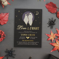 Love at First Fright Halloween Couple's Shower