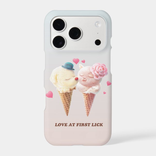 Love at First Lick: Bichon & Cat Ice Cream Art (Back)