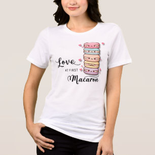 Love At First Macaron  Tri-Blend Shirt