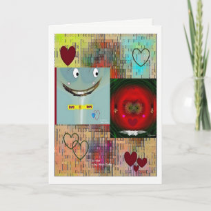 "Love at First Sight" 5 x 7 Blank Card