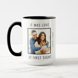 Love at First Sight Couple Valentine Mug
