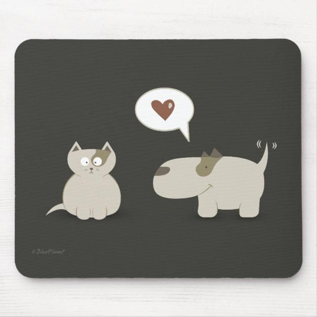 Love At First Sight mousepad (Front)