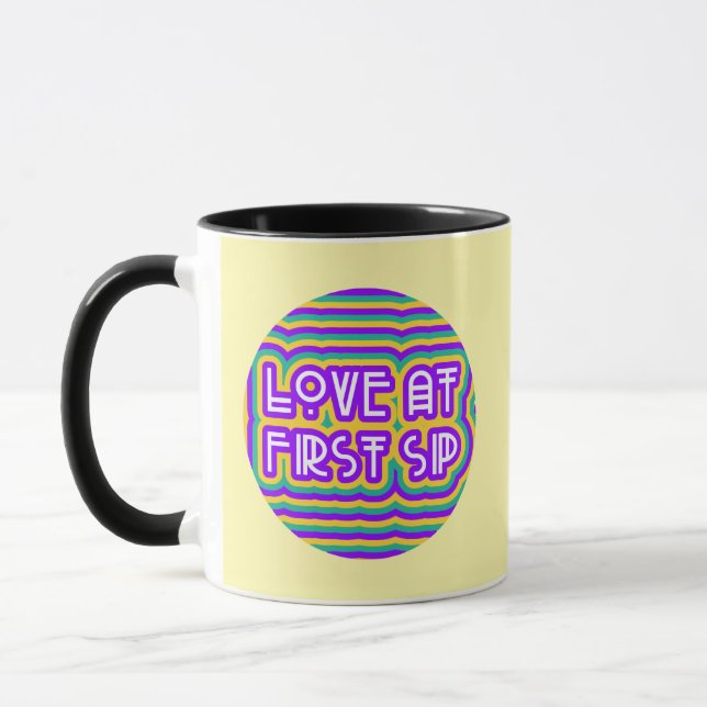 Love At First Sip Mug (Left)