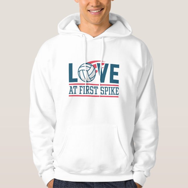 Love At First Spike Hoodie (Front)