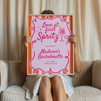 Love At First Spritz Bachelorette Welcome
