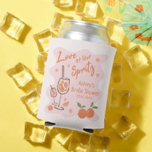 Love at First Spritz Bridal Shower Can Cooler