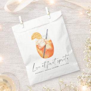 Love at first spritz Bridal shower Favour Bag