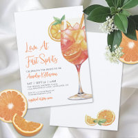 Love At First Spritz Bridal Shower