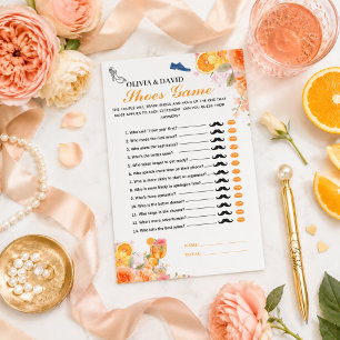 Love at First Spritz Bridal Shower Shoes Game