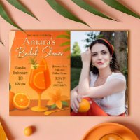 Love at first Spritz Bridal Shower with Photo