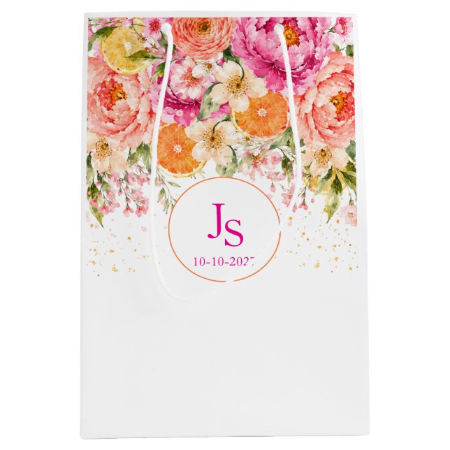 Love at First Spritz  Medium Gift Bag (Front)