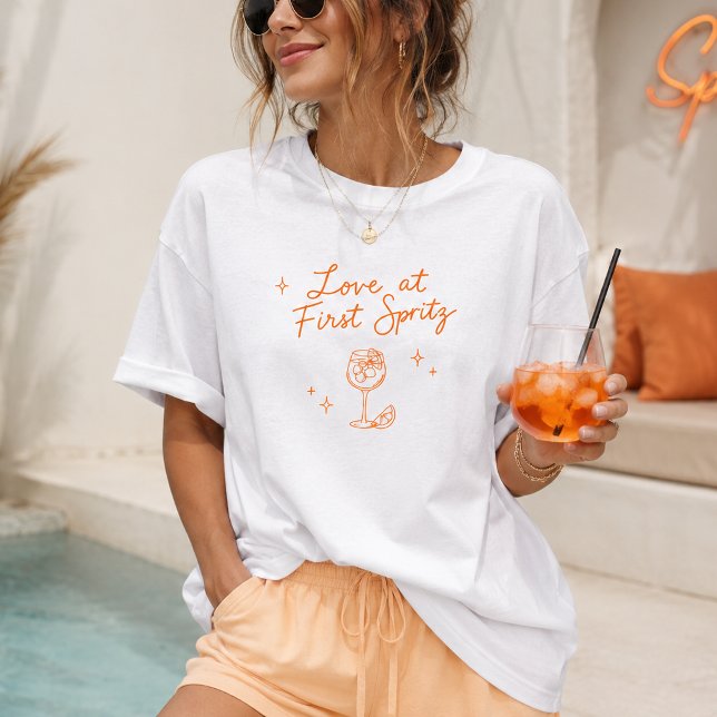 Love at First Spritz  Tri-Blend Shirt (Creator Uploaded)