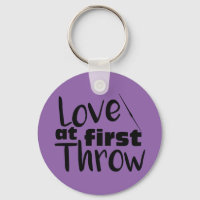 Love at First Throw, Javelin Throw Keychain