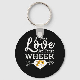 Love At First Wheak Guinea Pig Cavy Roddent Key Ring