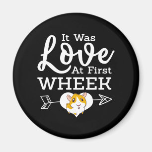 Love At First Wheak Guinea Pig Cavy Roddent Magnet