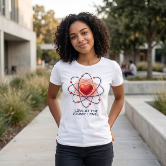 Love at the Atomic Level Science Tee