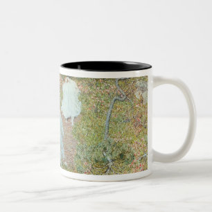 Love at the Fountain of Life, 1896 Two-Tone Coffee Mug