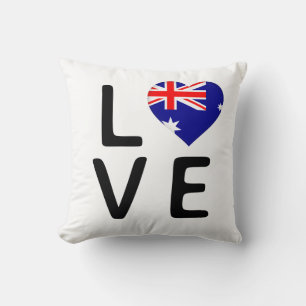 Love - Australia Flag Cushion
