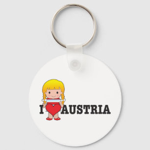 Love Austria Key Ring