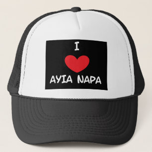 Love Ayia Napa Trucker Hat