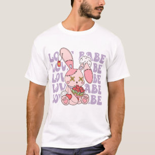 Love Babe Valentine Bunny T-Shirt