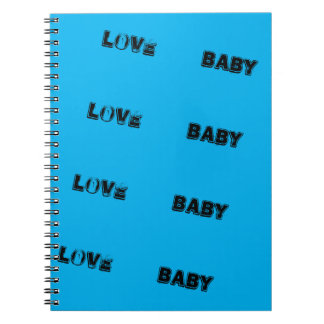 LOVE_BABY_MODERN_BLUE_SO_CUTE_NOTE BOOK