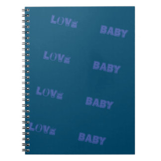 LOVE_BABY_MODERN_OCEAN BLUE_SO_CUTE_NOTE BOOK