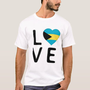 Love - Bahamas Flag T-Shirt