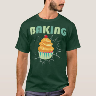 Love Baking Bread Maker Pastry Chef Culinary Artis T-Shirt