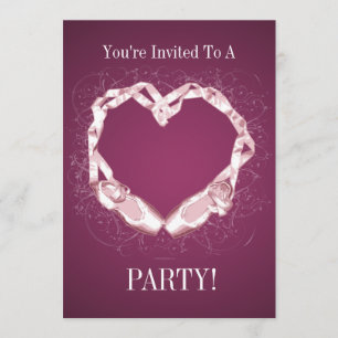 Love Ballet Invitation