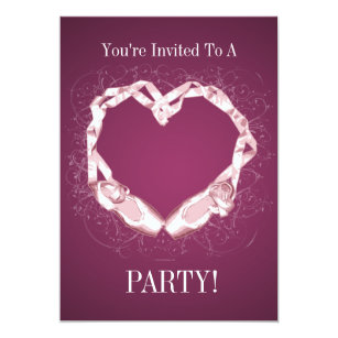 Love Ballet Invitation