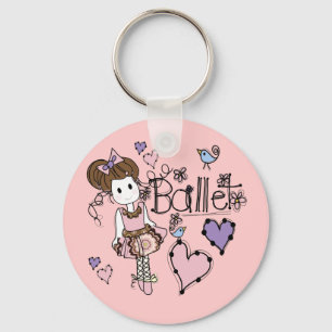 Love Ballet Key Ring