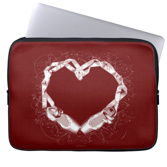 Love Ballet Laptop Sleeve (Front)