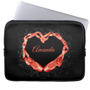 Love Ballet (Personalized) Laptop Sleeve