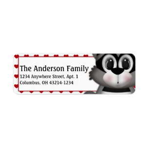 Love Bandit Valentine's Day Address Labels d5
