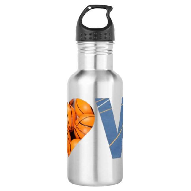 love basketball 532 ml water bottle (Front)